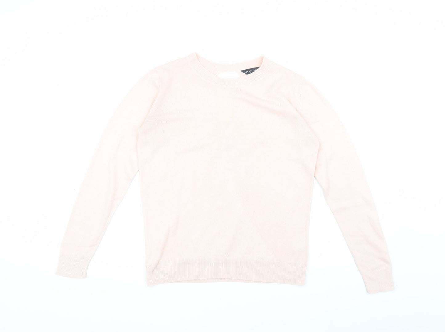 Dorothy Perkins Women's Pink Pullover Jumper Size 10