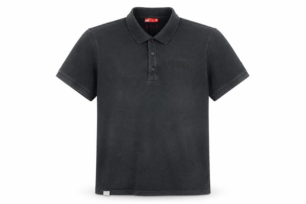 Puma Men’s Black Polo Shirt L Casual