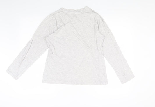 Stranger Things Grey Unisex Adults Long Sleeve