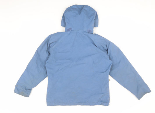 Trespass Kids Blue Waterproof Rain Jacket 11 Years