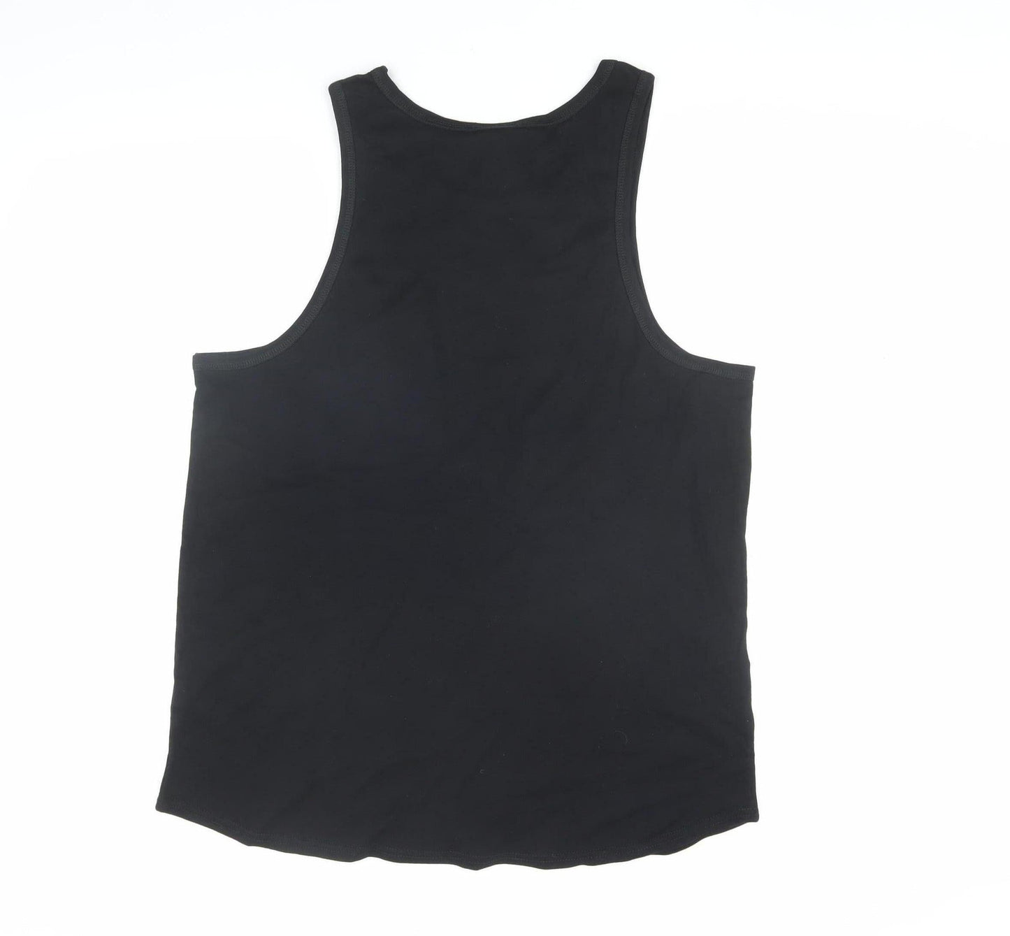 Death Kitty Black Sleeveless Top Size 16