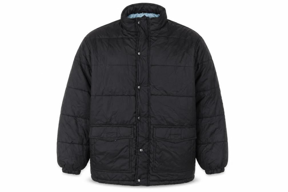 Iron Hammer Men's Black Puffer Jacket L