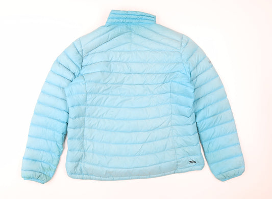 TOG24 Women's Blue Puffer Jacket Size 16 - Insulated