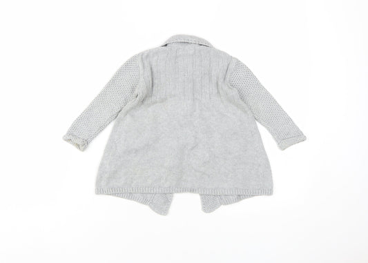 Mamas & Papas Grey Cardigan for Unisex 9-12 Months