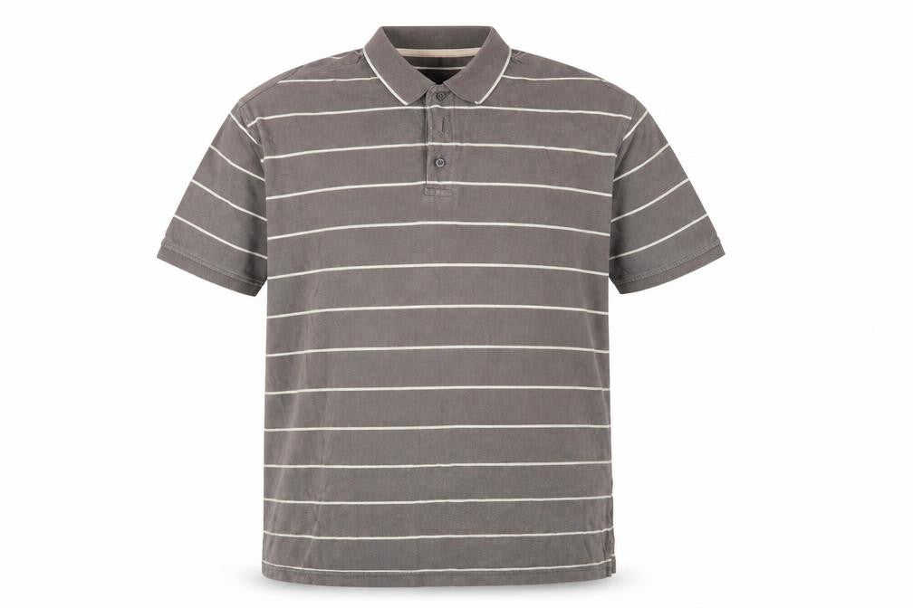 Trespass Men's Brown Striped Polo Shirt XL