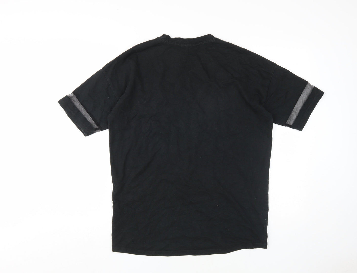 Bench Black XS Unisex T-Shirt - Casual Crew Neck