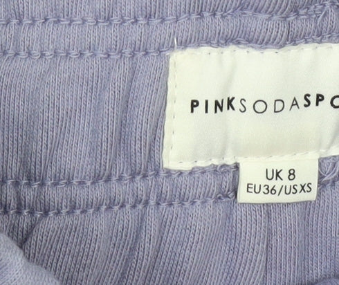 Pink Soda Sport Women's Purple Sweat Shorts Size 8