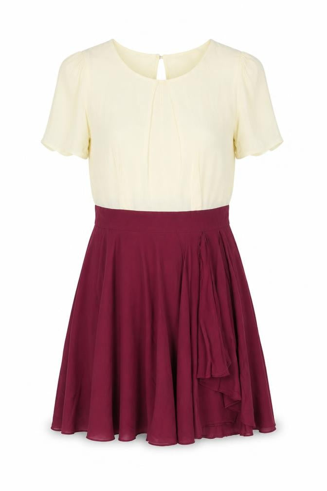 Oasis Women's Multicoloured A-Line Dress 10