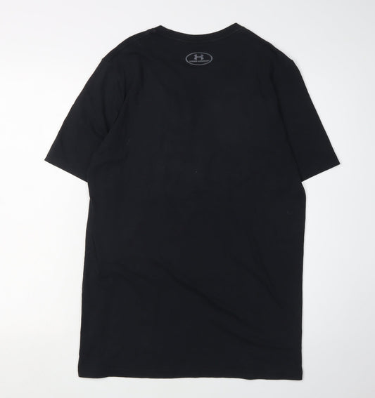 Under Armour Men's Black Relaxed Fit T-Shirt M