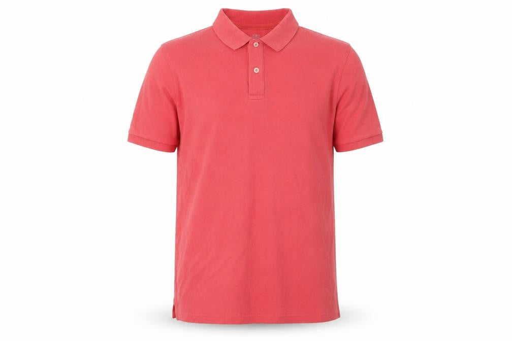 Marks and Spencer Men's Pink Medium Polo Short Sleeve