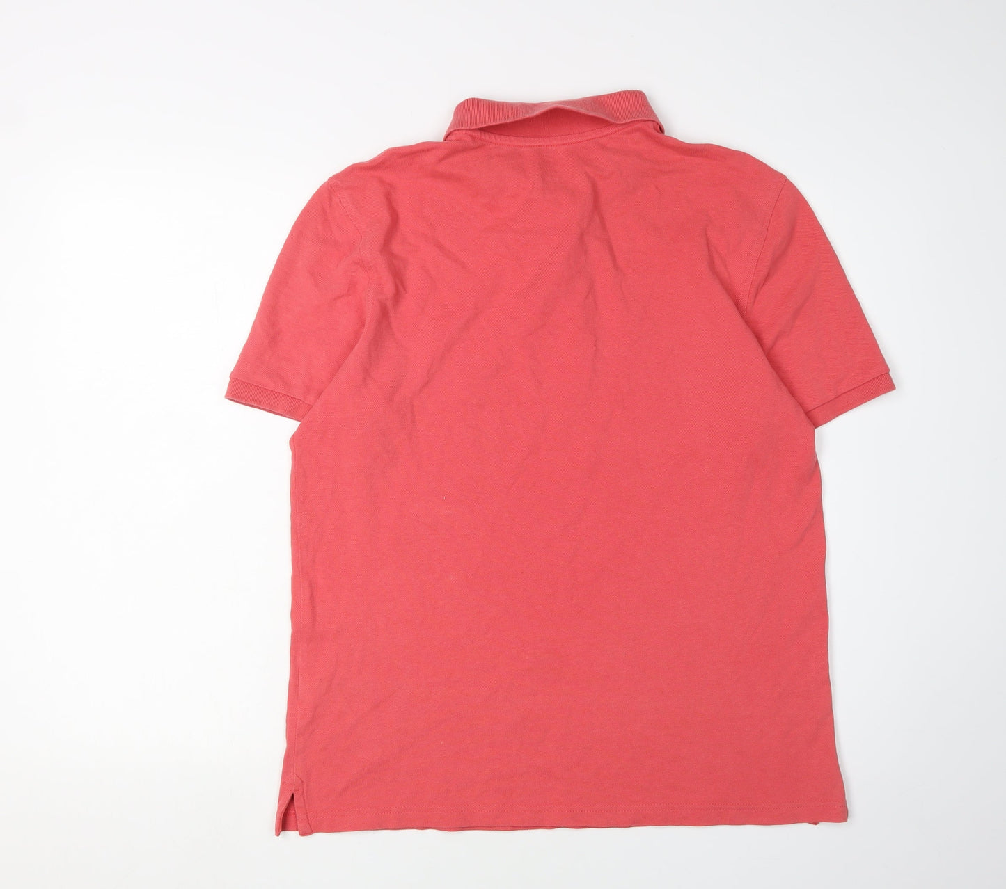 Marks and Spencer Men's Pink Medium Polo Short Sleeve