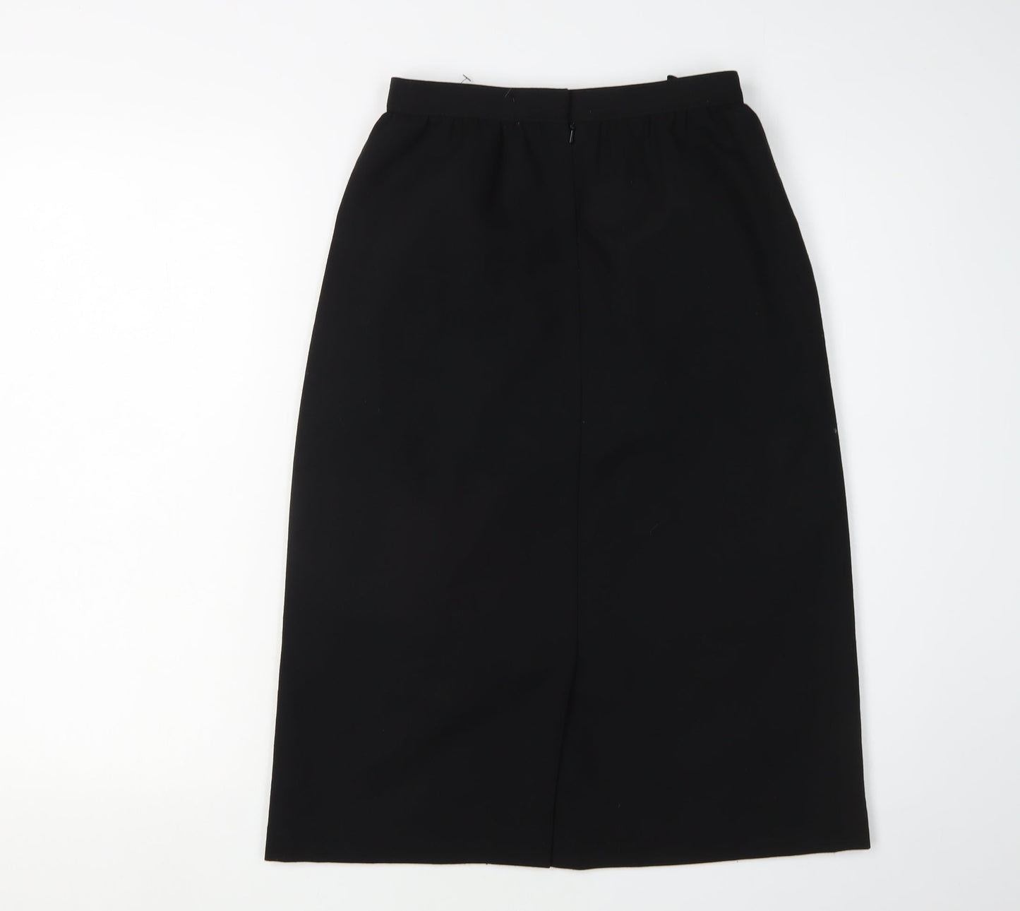 St Michael Women's Black Midi Pencil Skirt Size 10