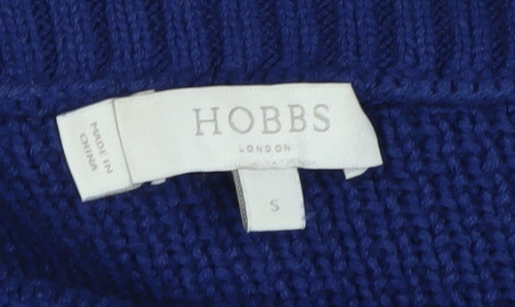 Hobbs Women's Blue Knit Jumper, Size S