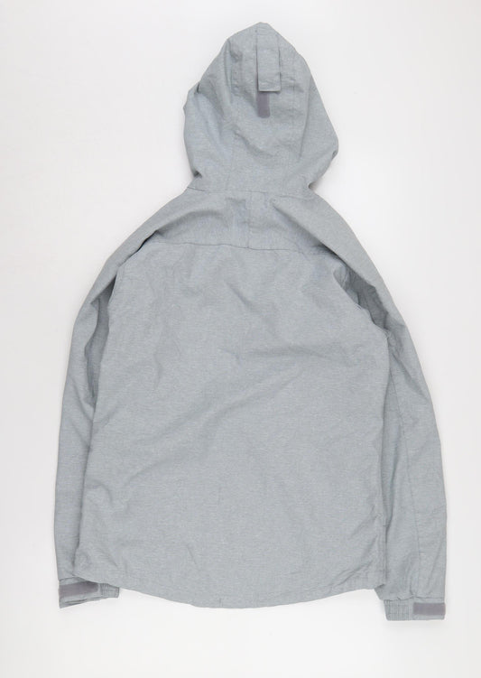 Trespass Women's Grey Windbreaker Jacket Size 10
