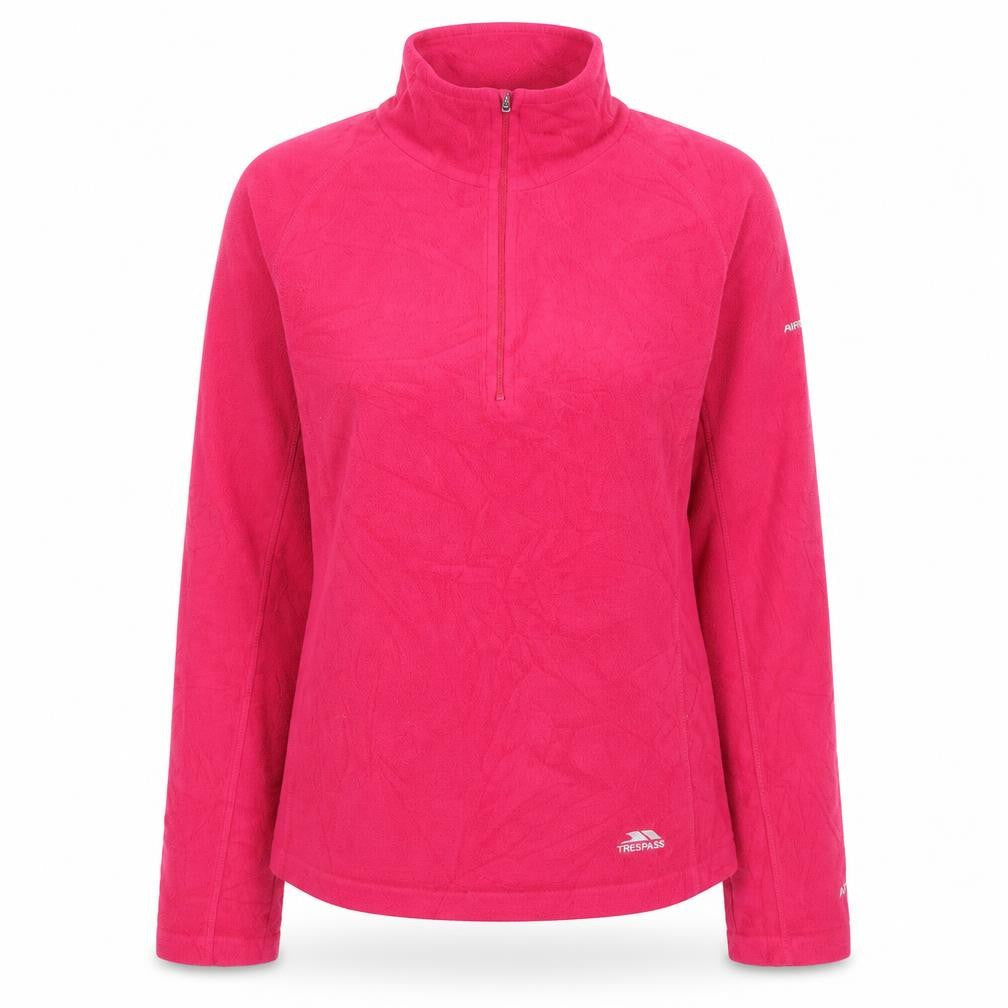 Womens UK L Regular Trespass Pink Pullover Sweatshirt