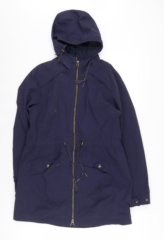 Tog Twenty Four Women's Blue Parka Jacket Size 10