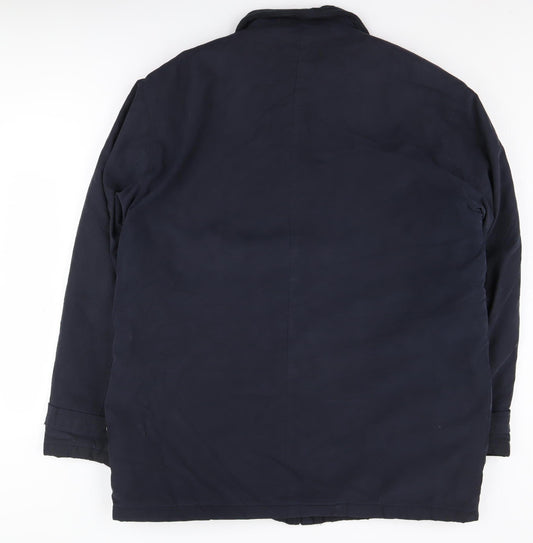 Tex Man Men's Black XL Puffer Jacket Casual Winter