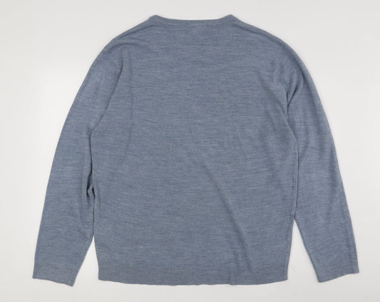 Red Herring Men's Blue XL Pullover Jumper