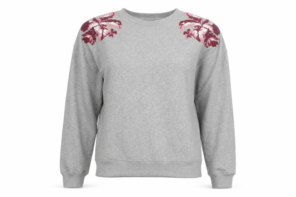 Womens UK 10 Regular Jack Wills Grey Pullover Sweatshirt