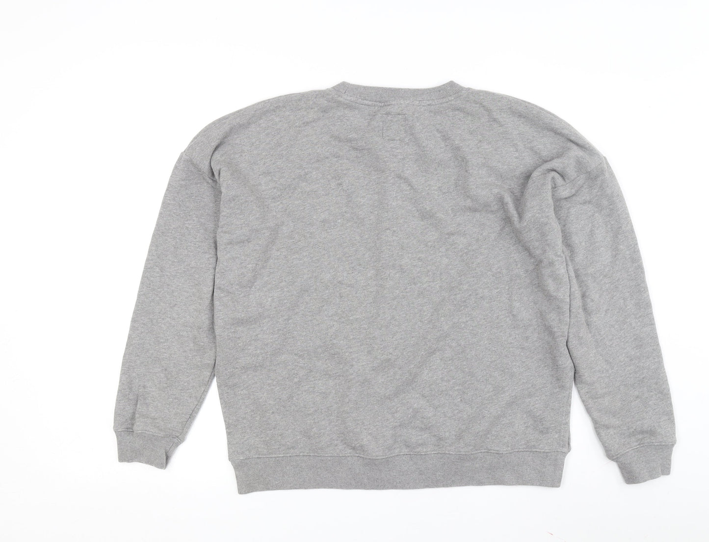 Womens UK 10 Regular Jack Wills Grey Pullover Sweatshirt