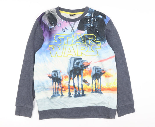 George Boys Star Wars Sweatshirt 11-12 Yrs Multicoloured Pullover