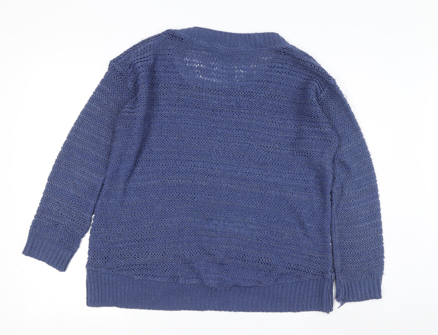 Dorothy Perkins Women’s Blue Pullover Jumper L