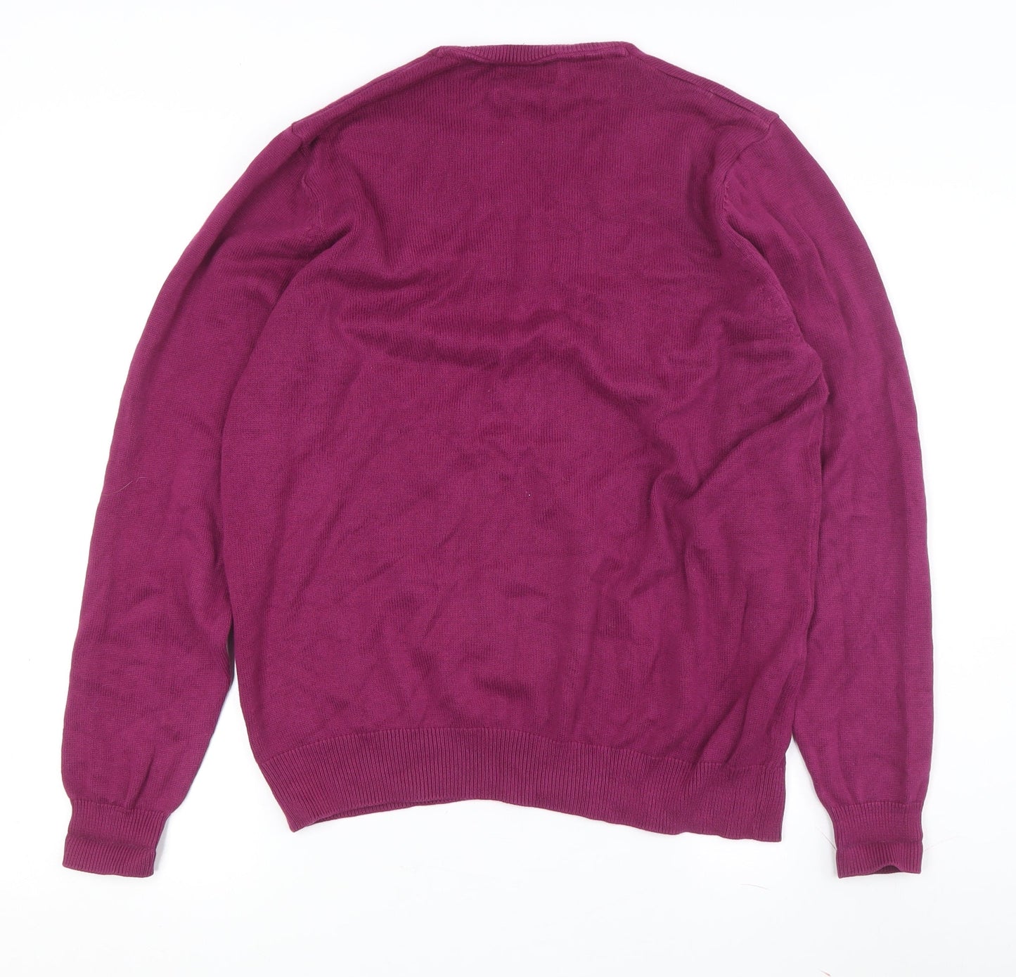 Marks and Spencer Men's Red Pullover Jumper M