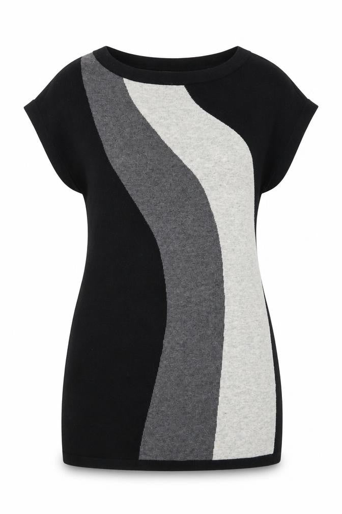 Wallis Women's Black Tunic Jumper, Size M, Casual Knit