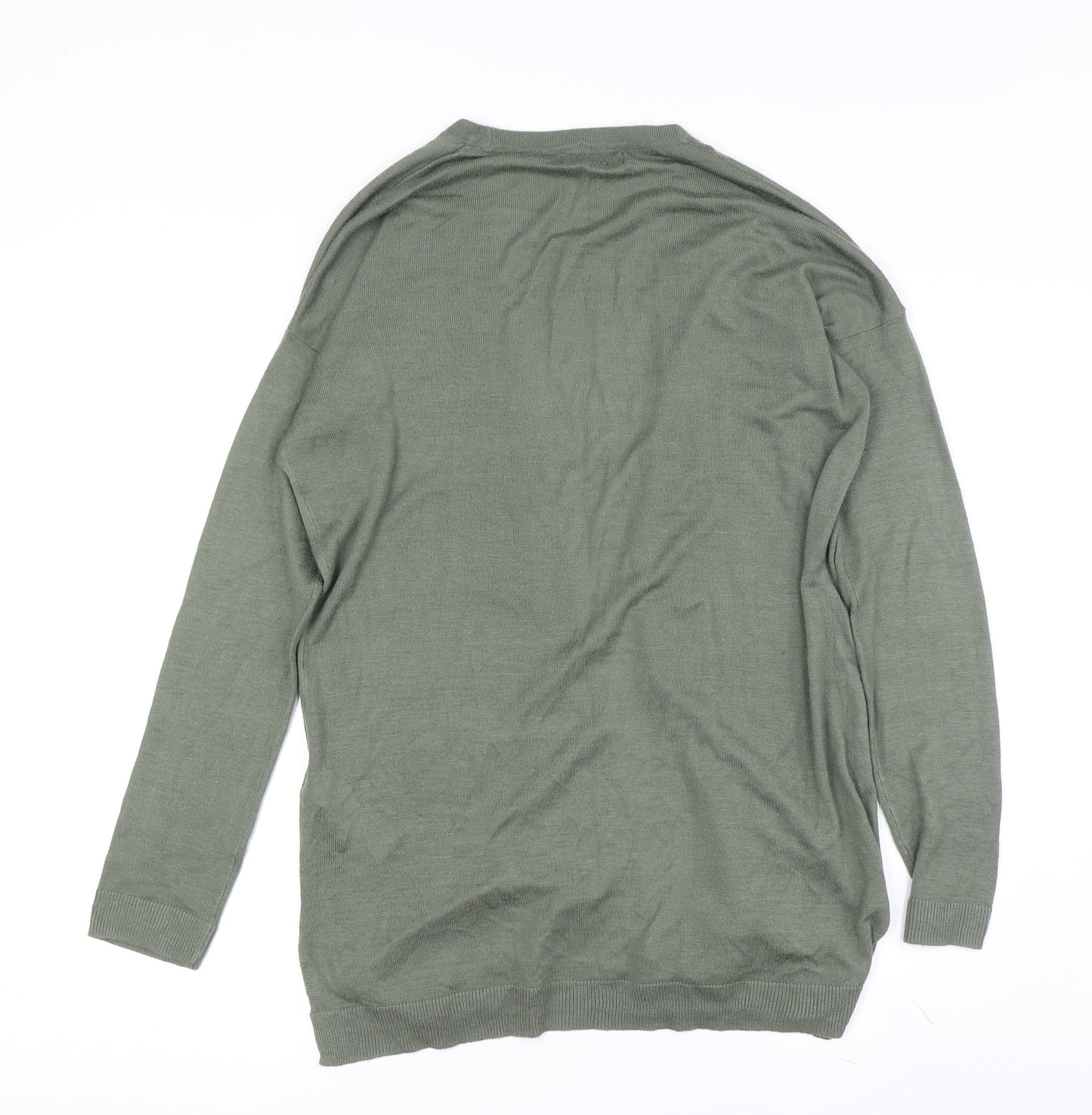 New Look Women's Green Cardigan - Size S - Casual Style