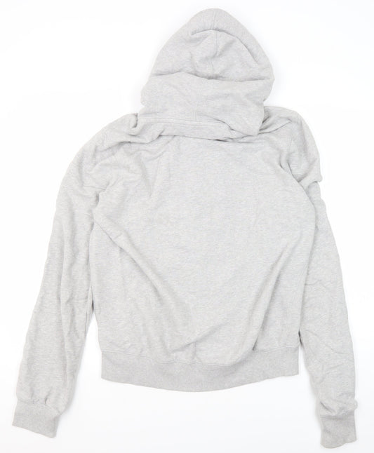 Tommy Jeans Men's Grey Full Zip Hoodie - Medium