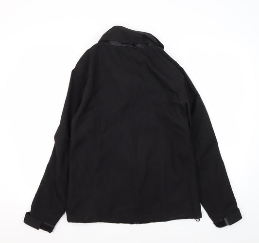 Crane Women's Black Basic Jacket - Size S, Regular Fit