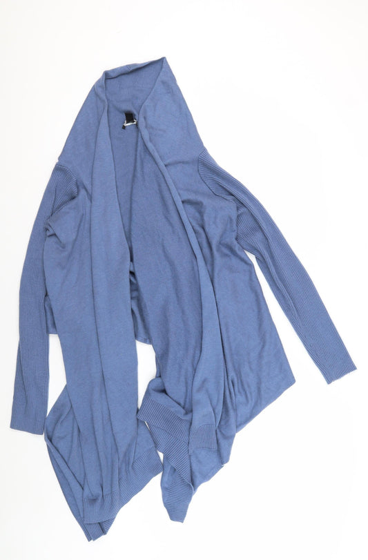 DKNY Women's Blue Cardigan, XL, Lightweight Knit