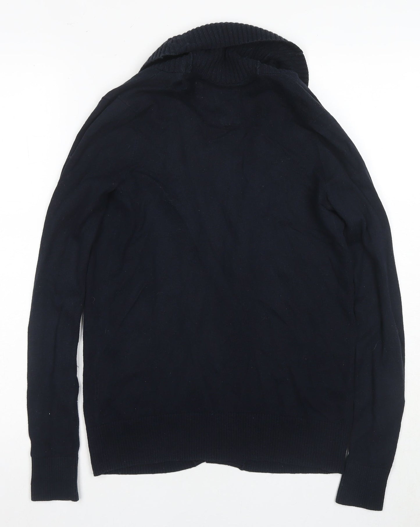 Hollister Women's Black Cardigan S, Knit Long Sleeve