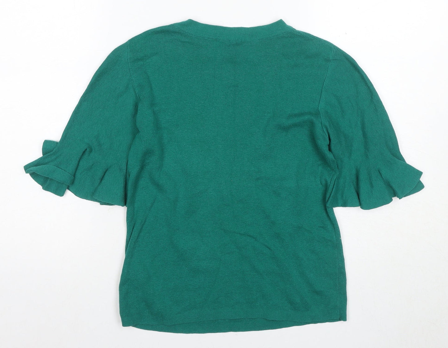 Oasis Green Flared Sleeve Women's T-Shirt S