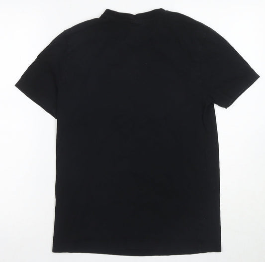Marvel Boys Black Superhero Logo T-Shirt