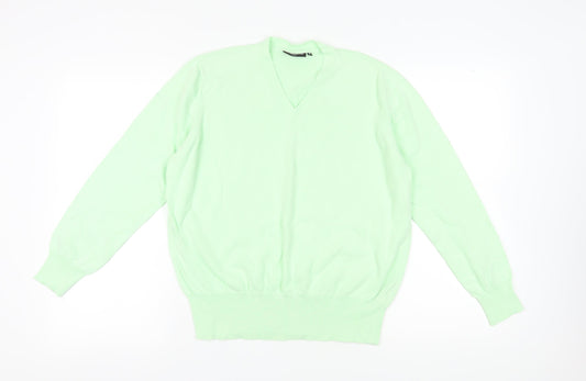 Glenmuir Women’s Green XL V-Neck Pullover Jumper