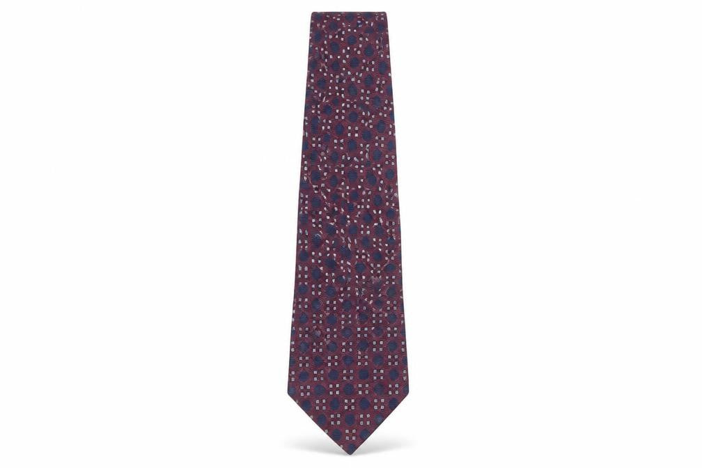 Marks and Spencer Men's Multicoloured Geometric Tie