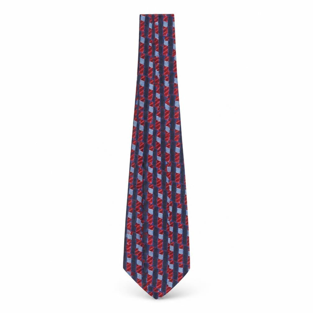 Havana Men's Multicoloured Geometric Tie, One Size