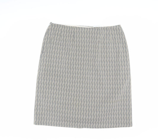 St Michael Women’s Herringbone Pencil Skirt, Size 20