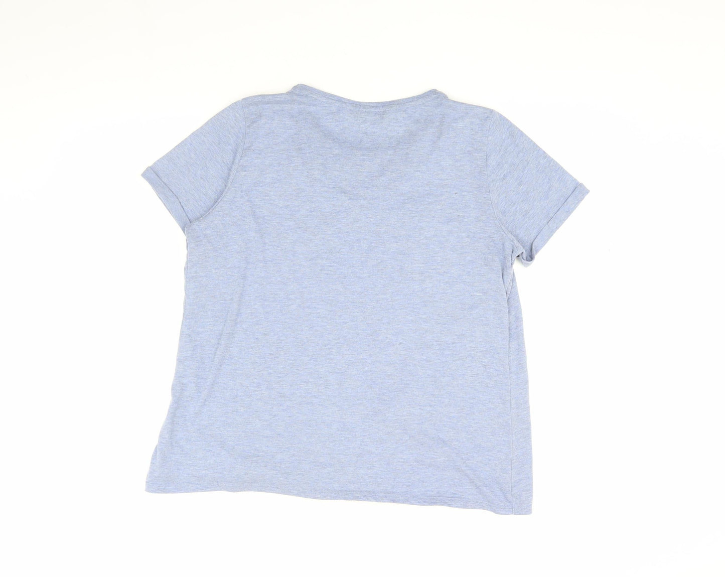 Blooming Marvellous Women's Blue Wrap T-Shirt M