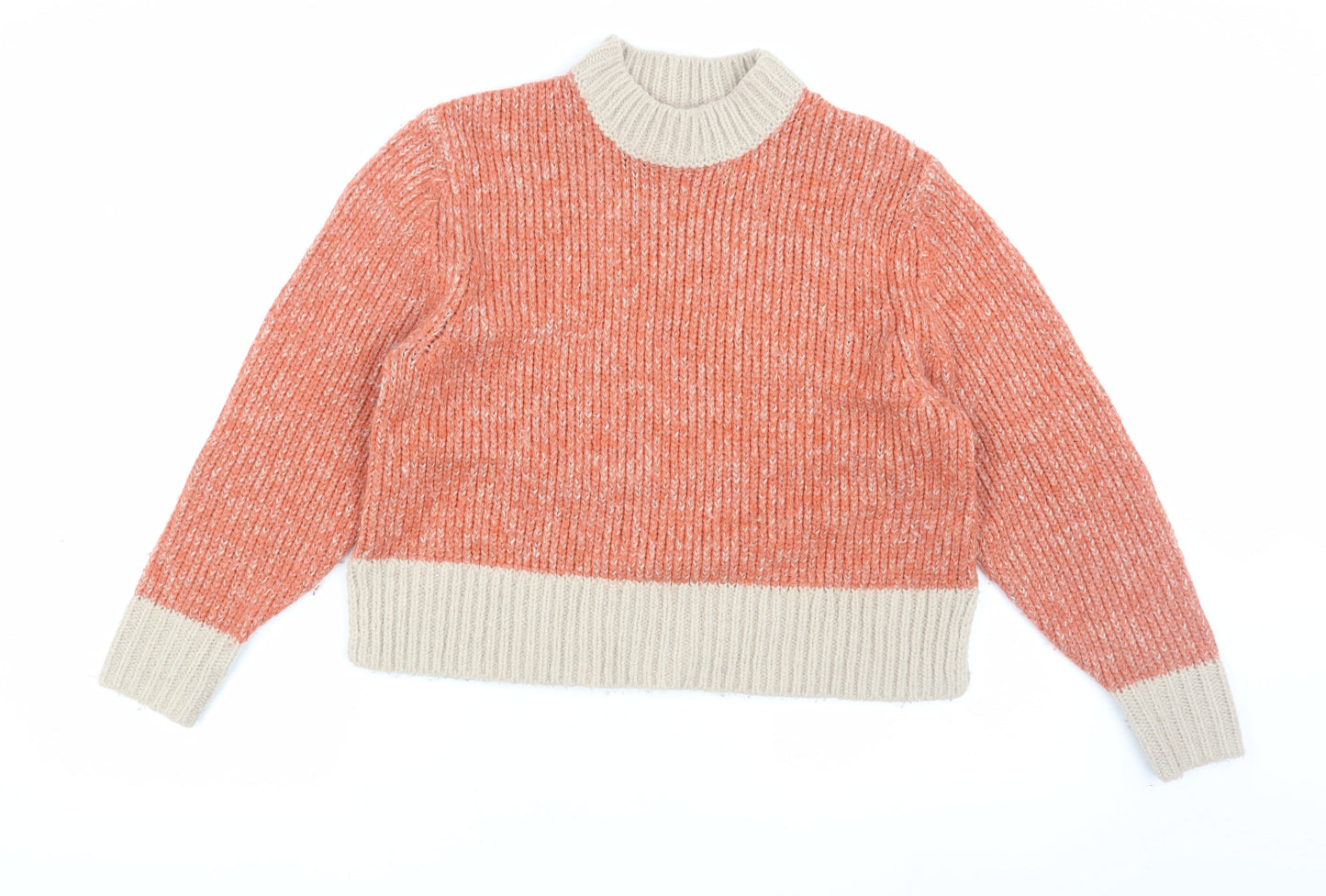 EDC Women's Orange XS Pullover Jumper
