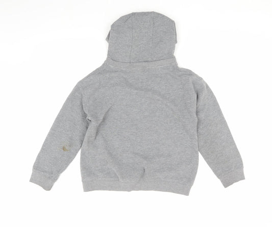 Next Boys Grey Pullover Hoodie, 10 Years, Space Theme
