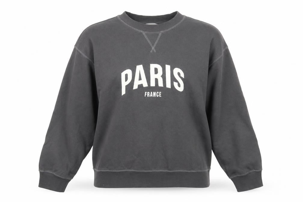 H&M Women's Black M Paris Sweatshirt
