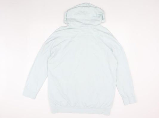 Topshop Women's Blue Hoodie, Size S, New, Casual Pullover