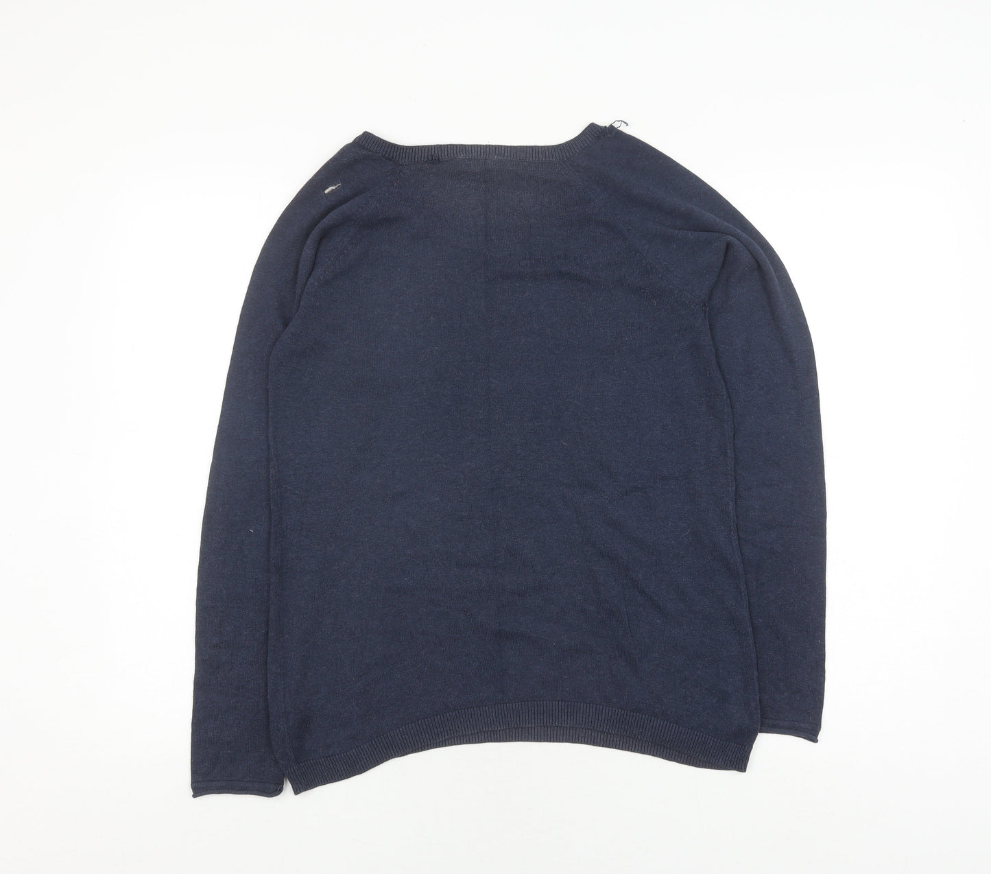 Tom Tailor Women's Blue Pullover Jumper - Size L