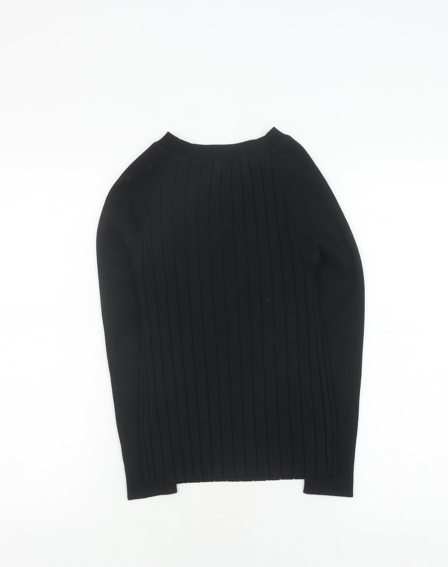 Quiz Women's Black Round Neck Knit Jumper S