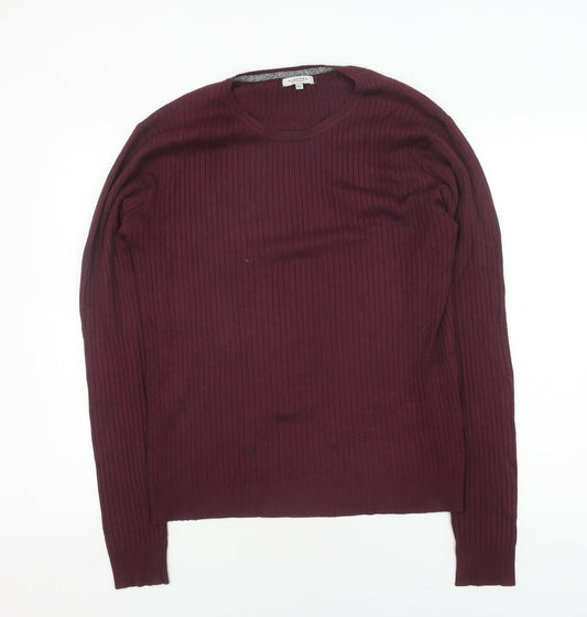 Clayton Men’s Red 2XL Crew Neck Pullover Jumper