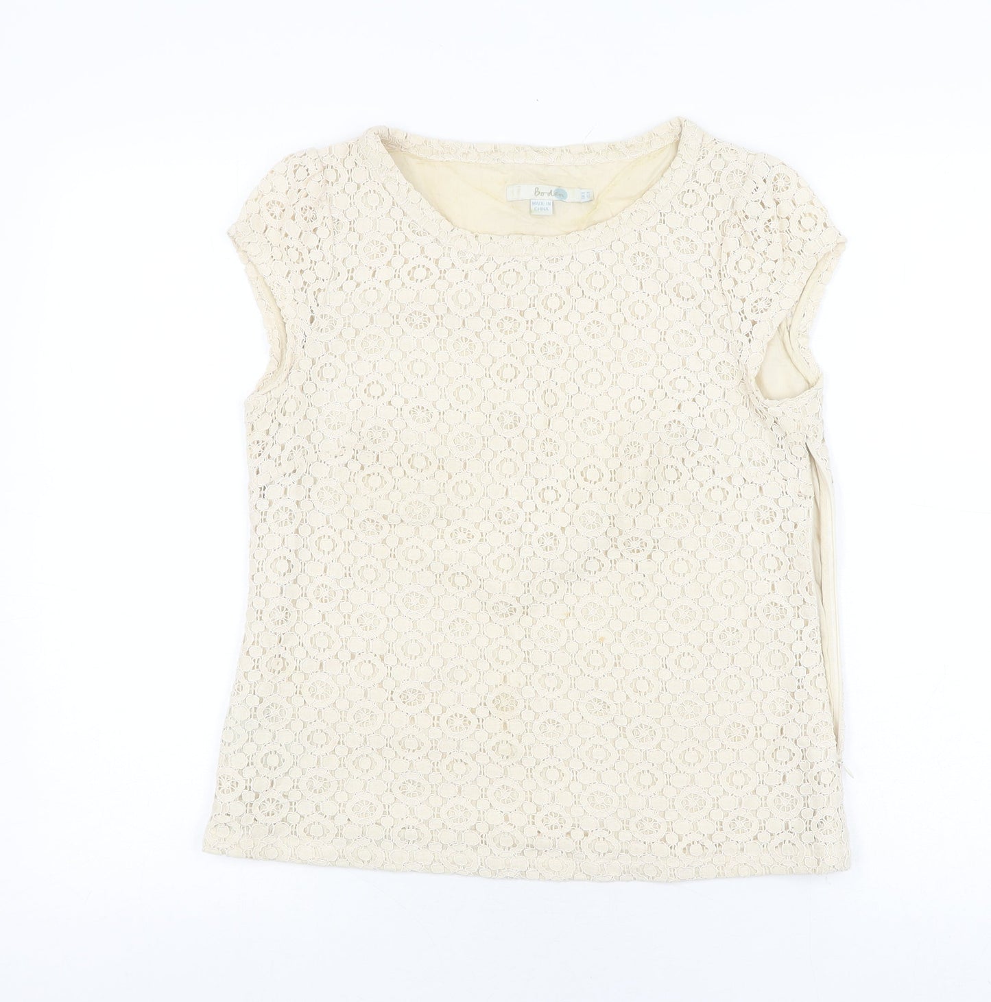Boden Women's Ivory Camisole Blouse Size 8