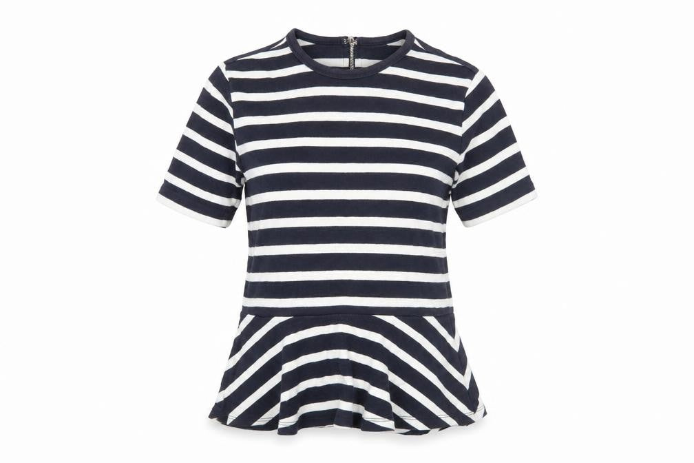 Womens UK Size XS Gap Black Cotton T-Shirt