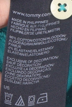 Tommy Hilfiger Boys Blue Polo Shirt Size 152